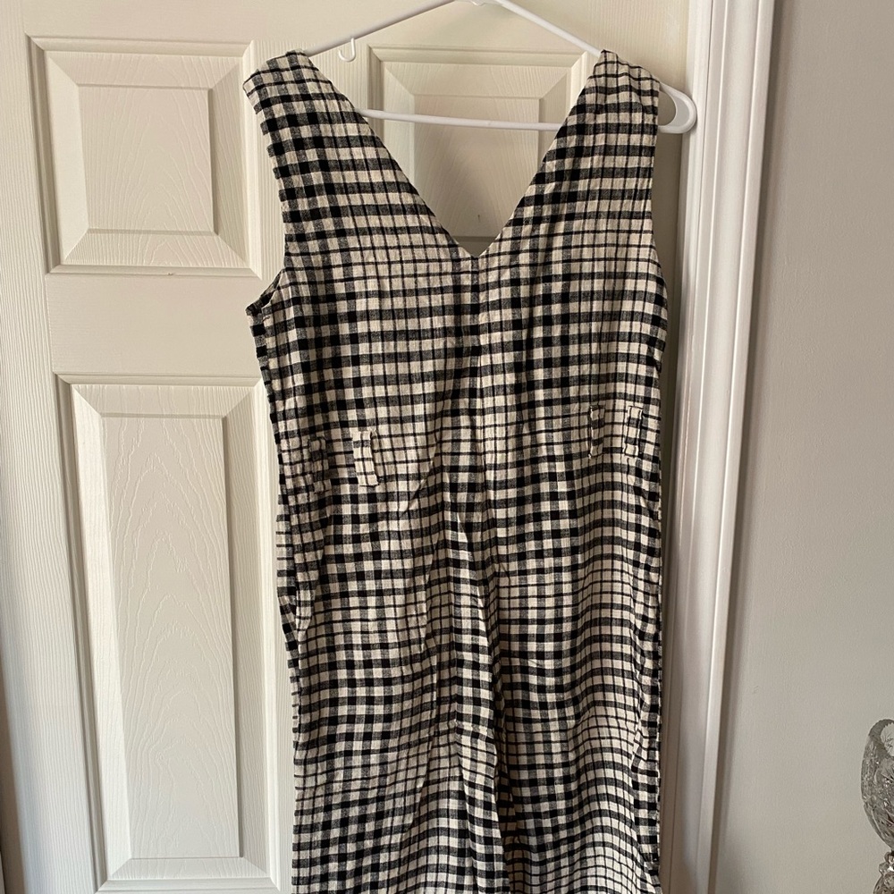 COPY - 100% Cotton gingham jumpsuit